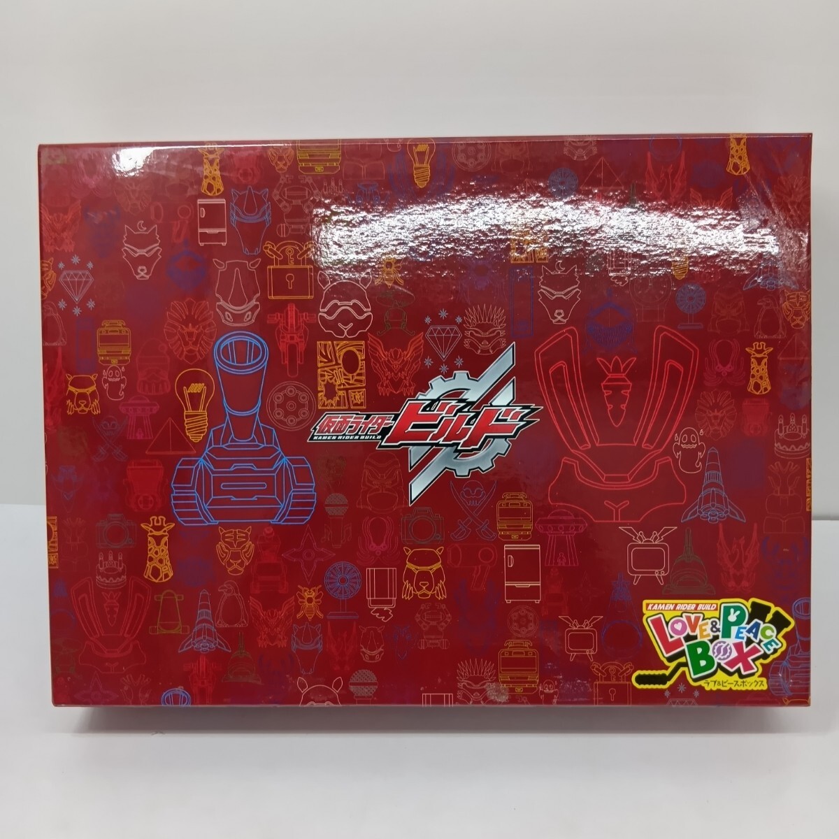 KN5-40M【仮面ライダービルド 総集編 ラブ＆ピースBOX】プライムローグフルボトル てれびくんデラックス 現状品 ジャンク