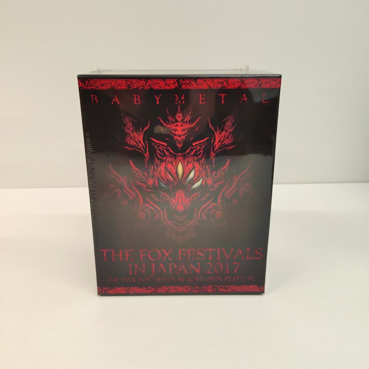 I5-33P【BABY METAL THE FOX FESTIVALS IN JAPAN 2017】Blu-ray ブルーレイ 6枚組 ベビーメタル 未使用長期保管品 現状品