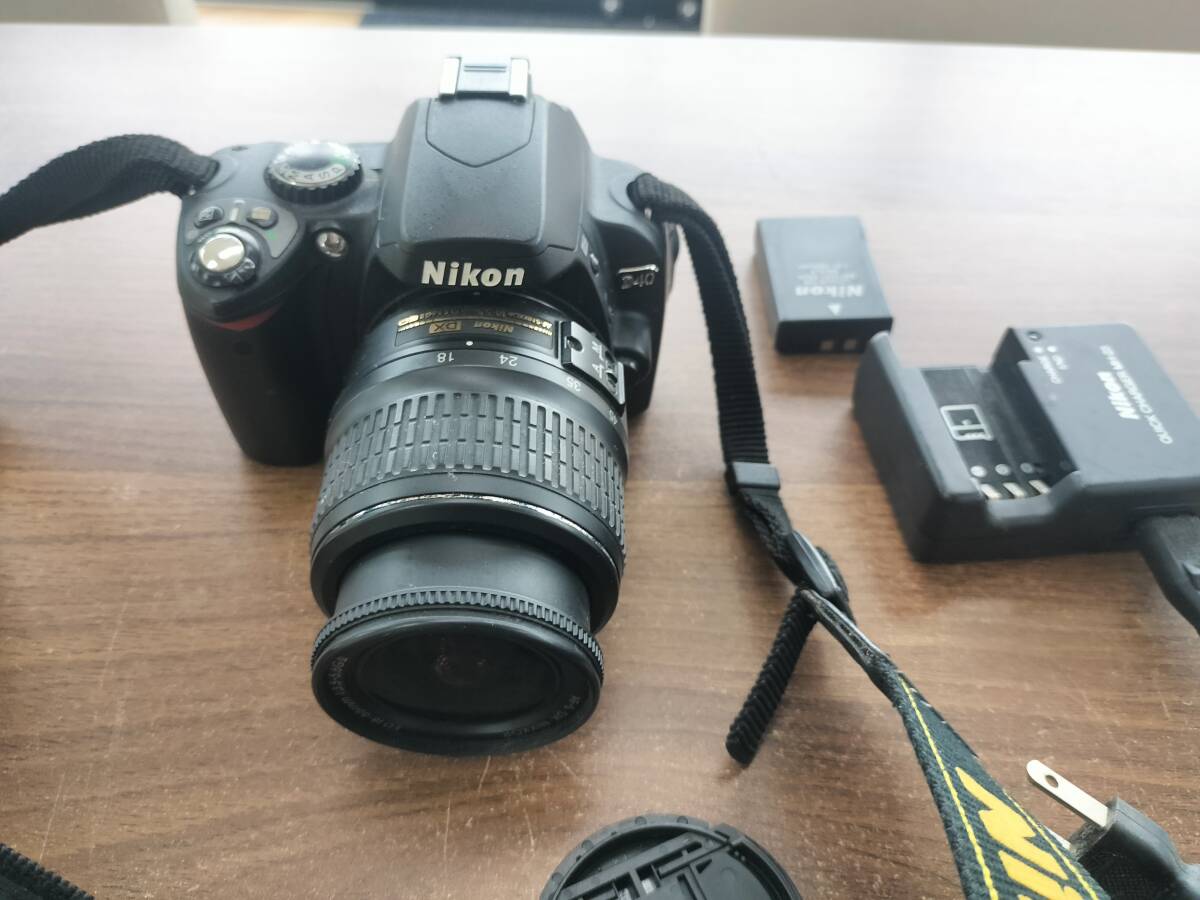 ニコン nikon D40 ボディ 動作未確認 ジャンク