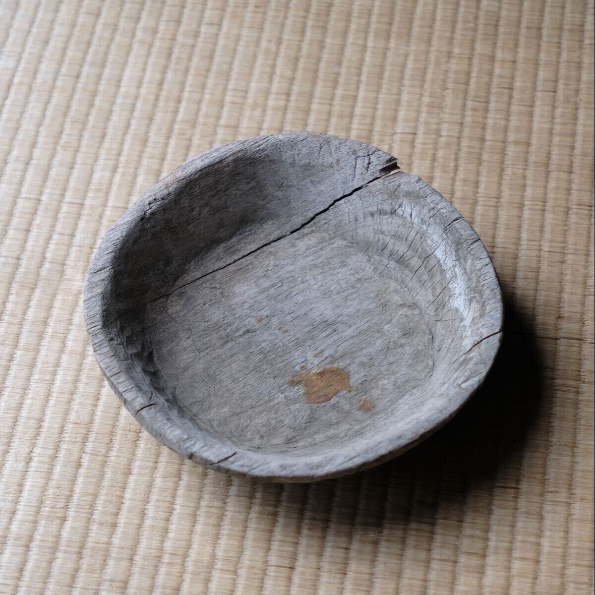 19世紀 インド アフリカ 白木 木鉢 木地盆 煎茶盆 酒器盆 時代 古材 工芸 古民藝 古民芸 古民具 時代物 骨董 古美術 アンティーク
