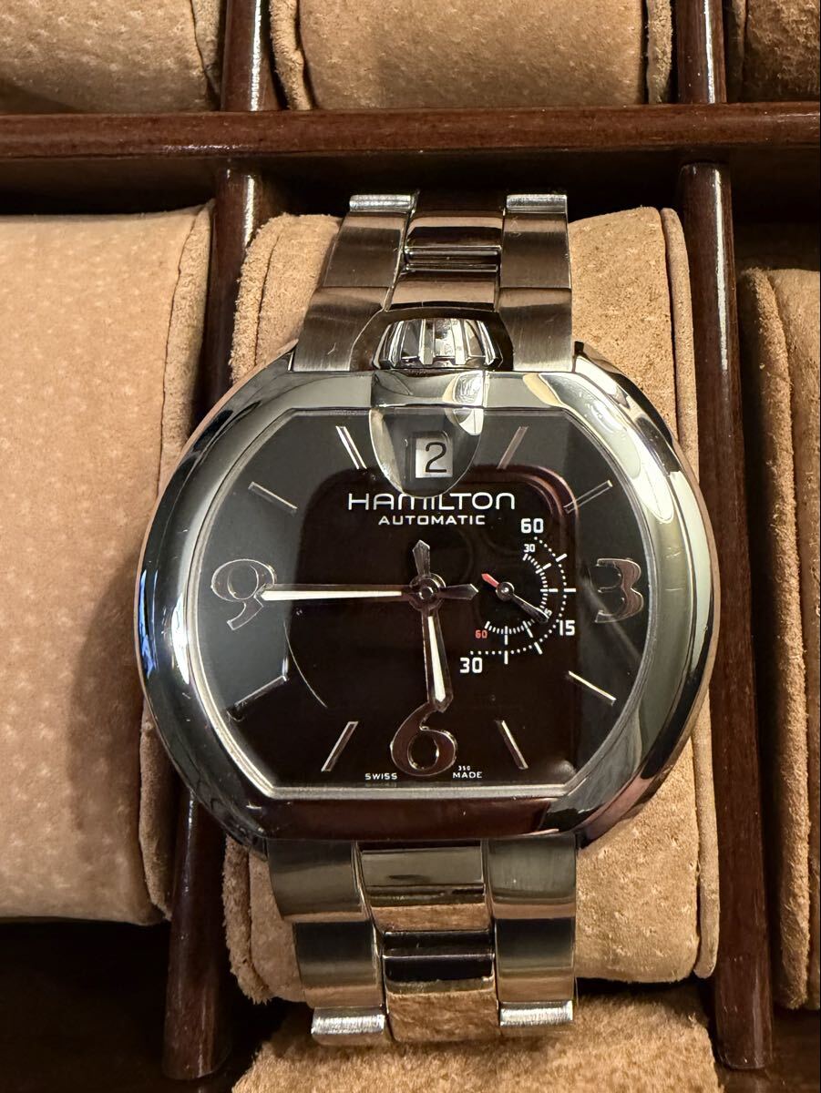 HAMILTON AUTOMATIC 自動巻き 腕時計 ハミルトン　US66 限定27/2008 極美品 