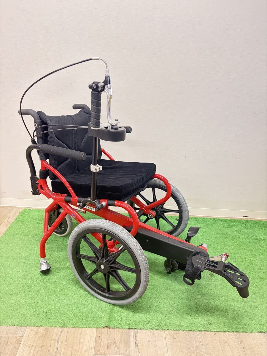 【安っ】COGY 足こぎ車椅子 TESS Profhand 車いす 介護 リハビリ