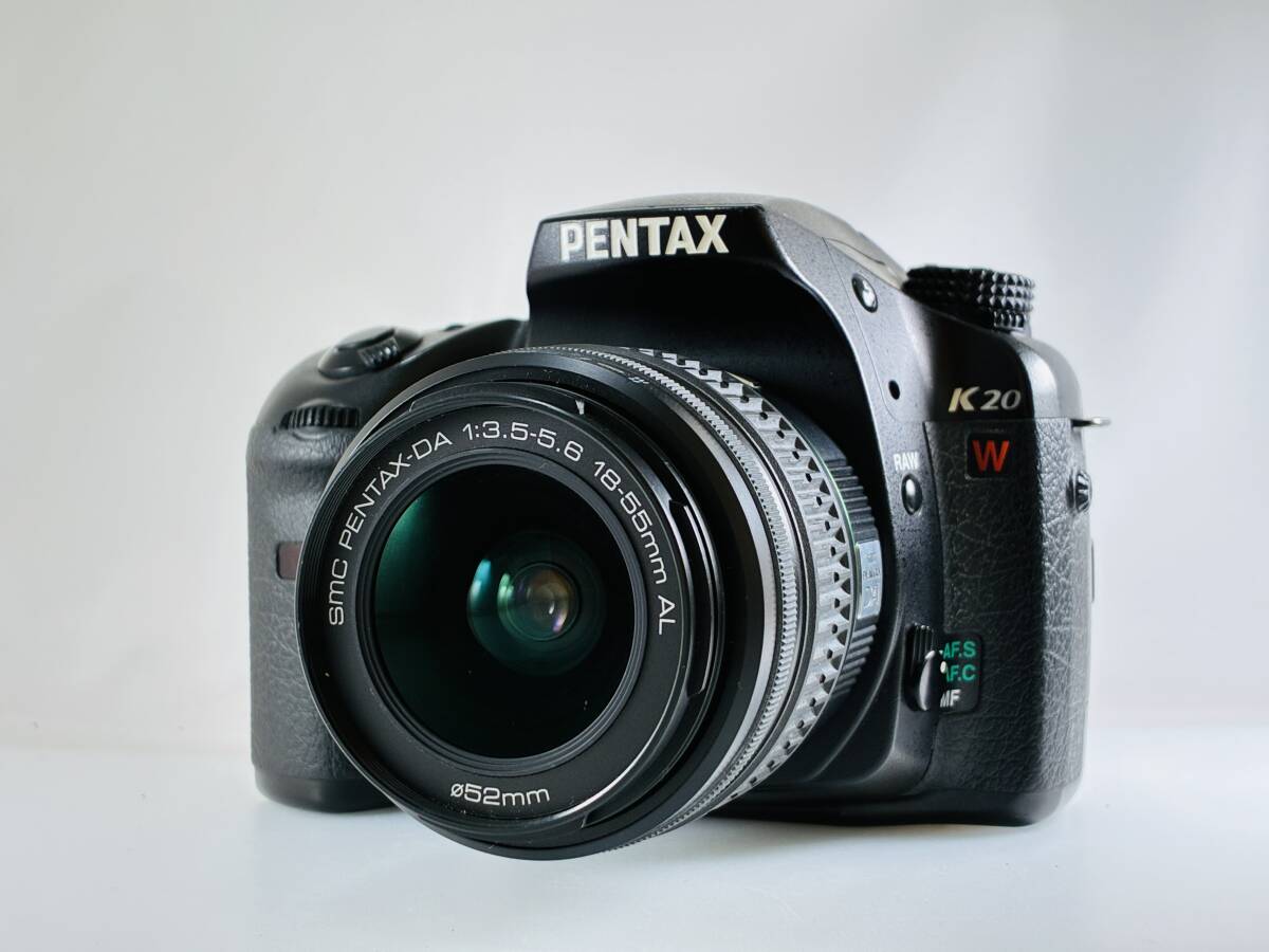 ★動作未確認★ ペンタックス PENTAX K20 W ボディ DA 18-55mm F3.5-5.6 AL レンズセット #S0289