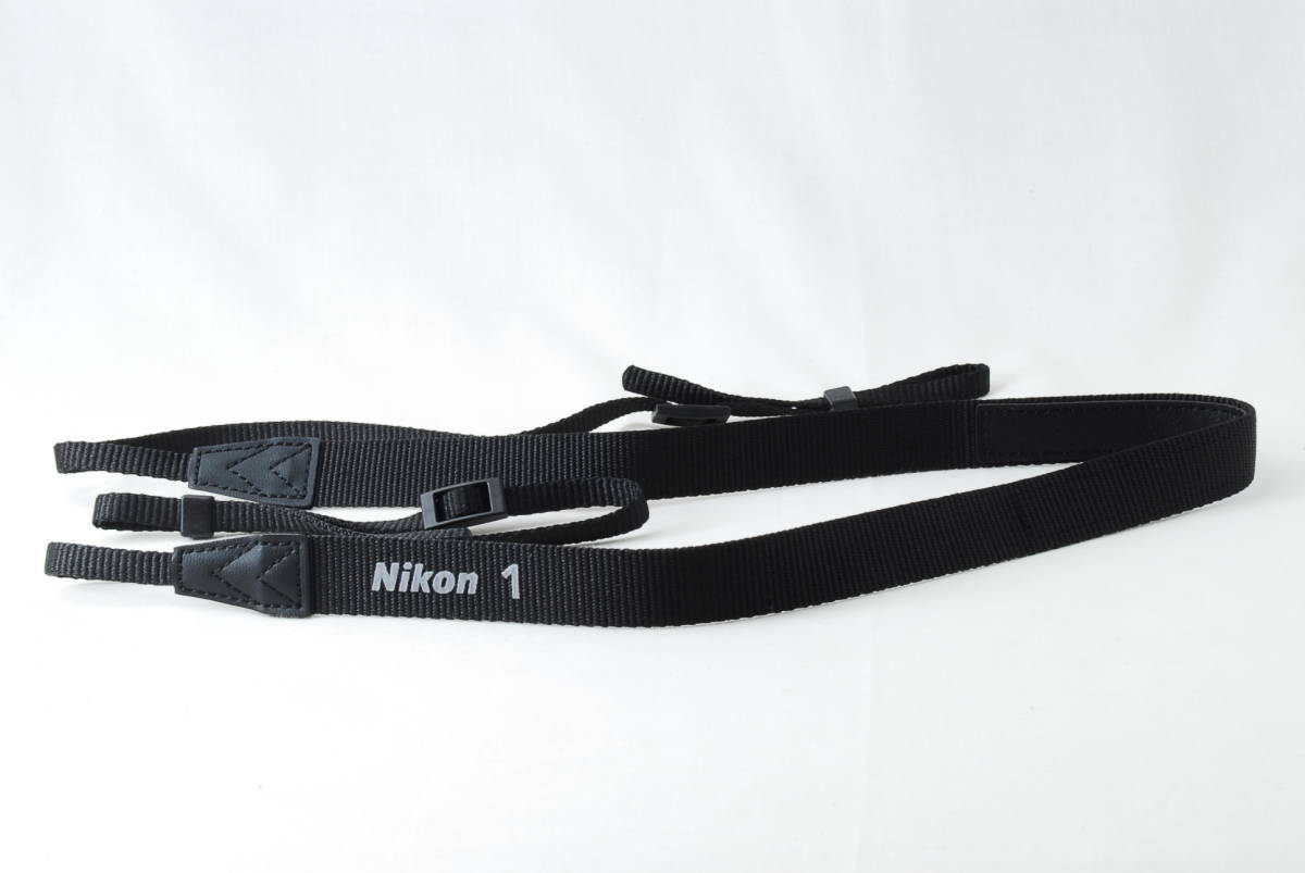 ☆新品☆Nikon1 ニコン カメラ ストラップ 黒色(ブラック)幅1.8cm ネックストラップ ミラーレスカメラ ショルダー ネック Camera Strap☆