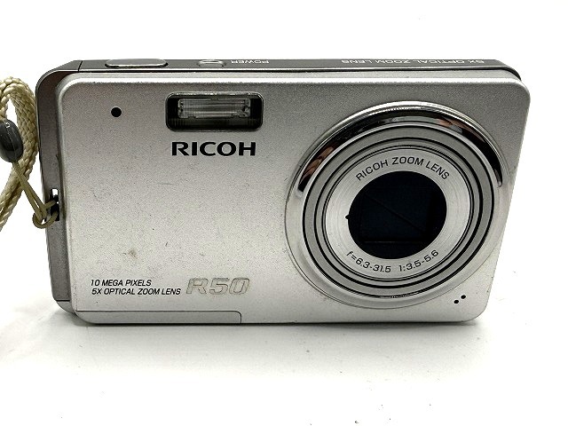 ◎H025 RICOH リコー R50 コンパクトデジタルカメラ 本体のみ 現状品