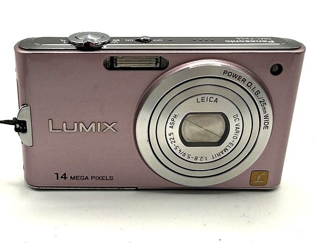 ◎H026 Panasonic パナソニック LUMIX DMC-FX66 コンパクトデジタルカメラ 本体のみ 現状品