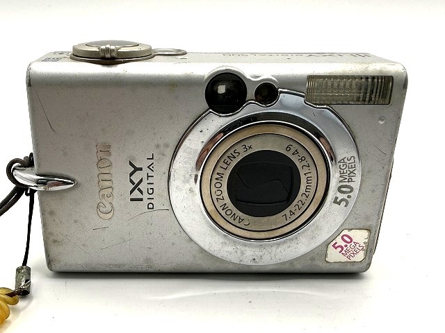 ◎H033 Canon キヤノン IXY DIGITAL 500 PC1084 コンパクトデジタルカメラ 通電確認済 本体のみ 現状品