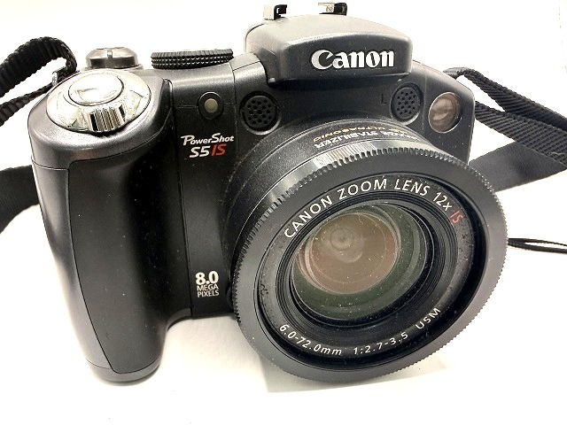 H048 Canon キヤノン PowerShot S5 IS PC1234 コンパクトデジタルカメラ 本体のみ 現状品