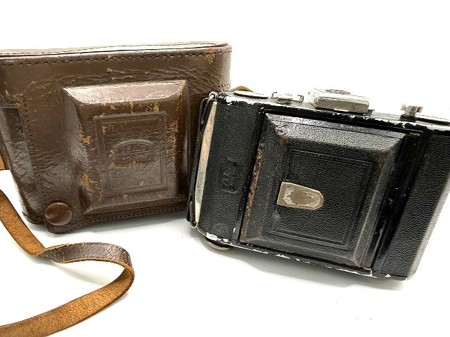 H052 ZEISS IKON ツァイスイコン Ikonta NOVAR 7cm F3.5 蛇腹カメラ 現状品