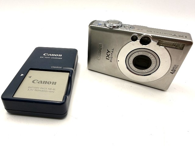 ◎H066 Canon キャノン IXY DIGITAL 50 PC1101 コンパクトデジタルカメラ 通電確認済 現状品
