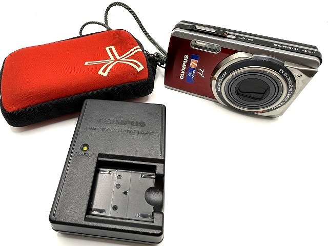 ◎H072 OLYMPUS オリンパス μ-7020 コンパクトデジタルカメラ 通電確認済 現状品