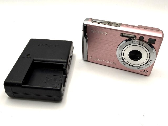 ◎H076 SONY ソニー Cyber-Shot DSC-W80 コンパクトデジタルカメラ 通電確認済 現状品