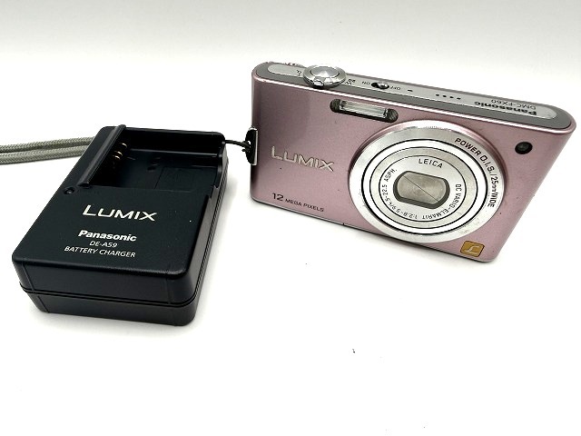 ◎H090 Panasonic パナソニック LUMIX DMC-FX60 コンパクトデジタルカメラ 通電確認済 現状品