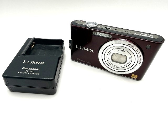 ◎H092 Panasonic パナソニック LUMIX DMC-FX60 コンパクトデジタルカメラ 通電確認済 現状品