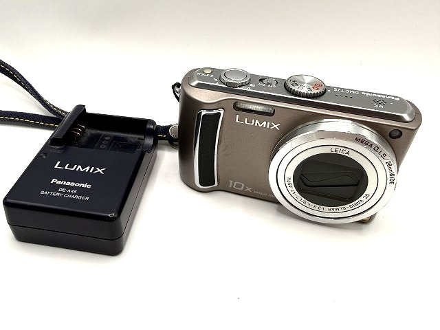 ◎H093 Panasonic パナソニック LUMIX DMC-TZ5 コンパクトデジタルカメラ 通電確認済 現状品