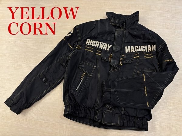 YELLOW CORN ライディングジャケット/バイクジャケット/レーシングジャケット/ブルゾン kumade478_R80516
