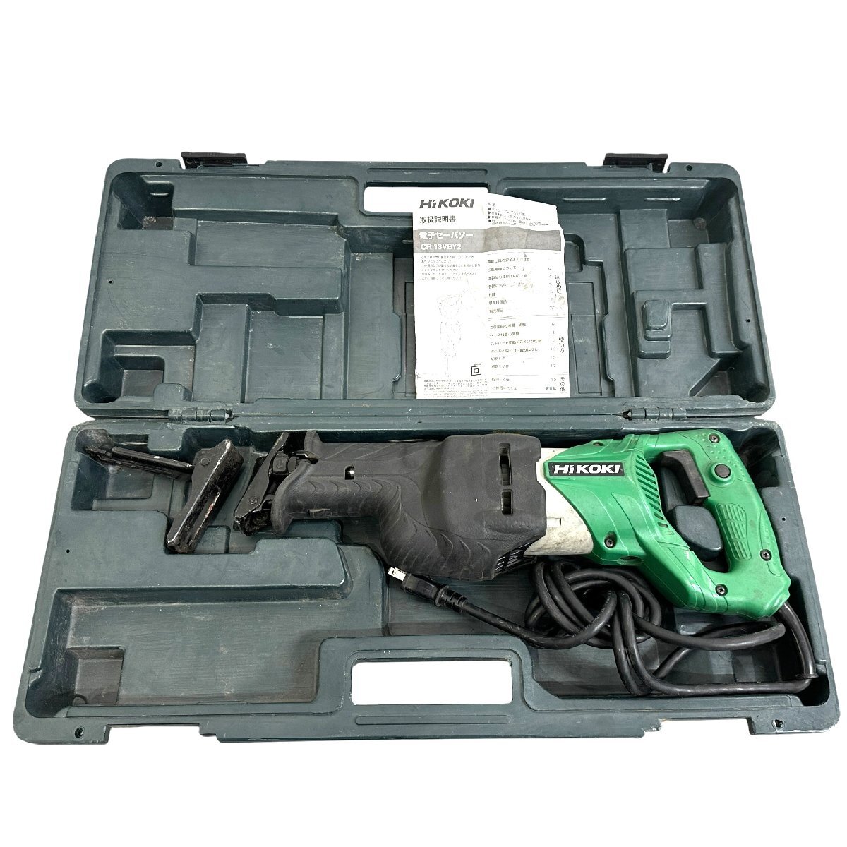 【9356-014】HiKOKI　CR13V2　電子セーバソー　標準モデル　強力な1,010Wモーター搭載　あえてのACブラシモーター