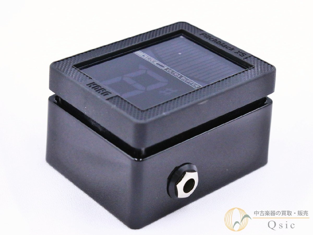 [美品] KORG Pitchblack XS ディスプレイとフット・スイッチが合体したペダル・チューナー [QM943]【神戸店在庫】