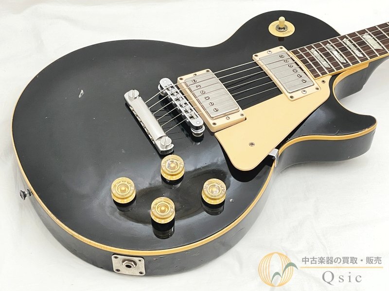 【セール】[中古] Gibson Les Paul Standard Ebony 重厚な存在感のエボニーカラー 1988年製 [PMN77]【梅田店在庫】