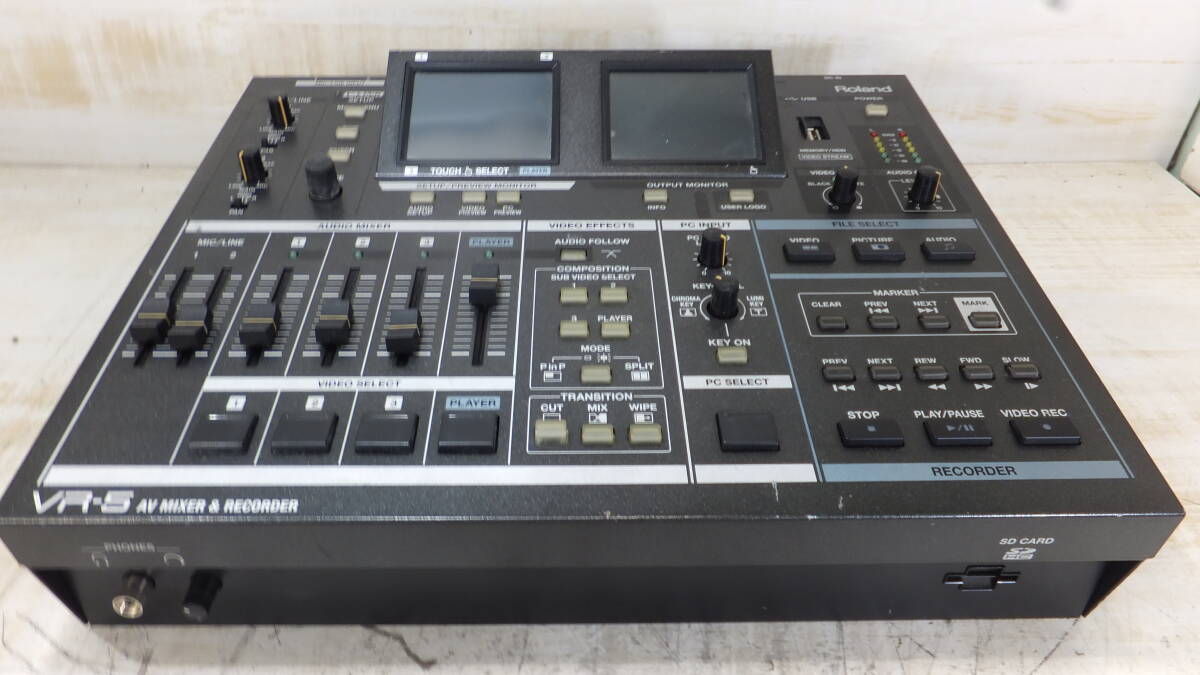 ローランド Roland VR-5 AVミキサー・レコーダー AV MIXER&RECORDER