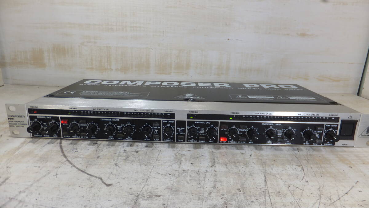COMPOSER PRO MDX2200 AUDIO INTERACTIVE DYNAMICS PROCESSOR