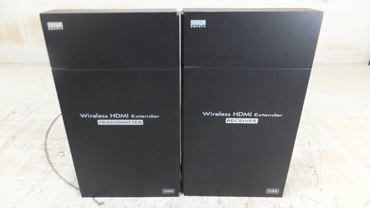 サンワ SANWA SUPPLY HDMIエクステンダー VGA-EXWHD5-TX 送信機 VGA-EXWHD5-RX 受信機
