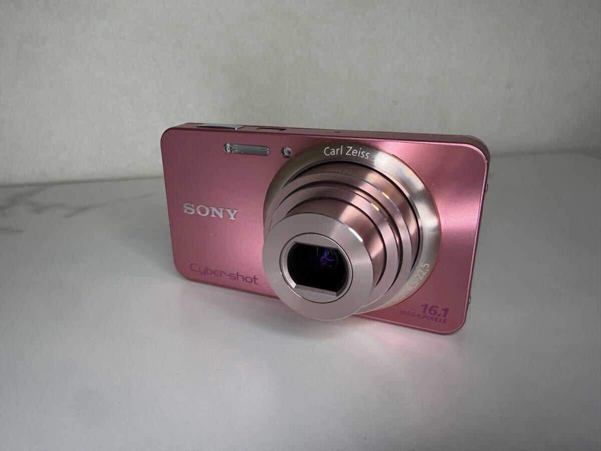 SONY ピンク Cyber-shot サイバーショット ソニー DSC-W570 動作確認済 デジカメ