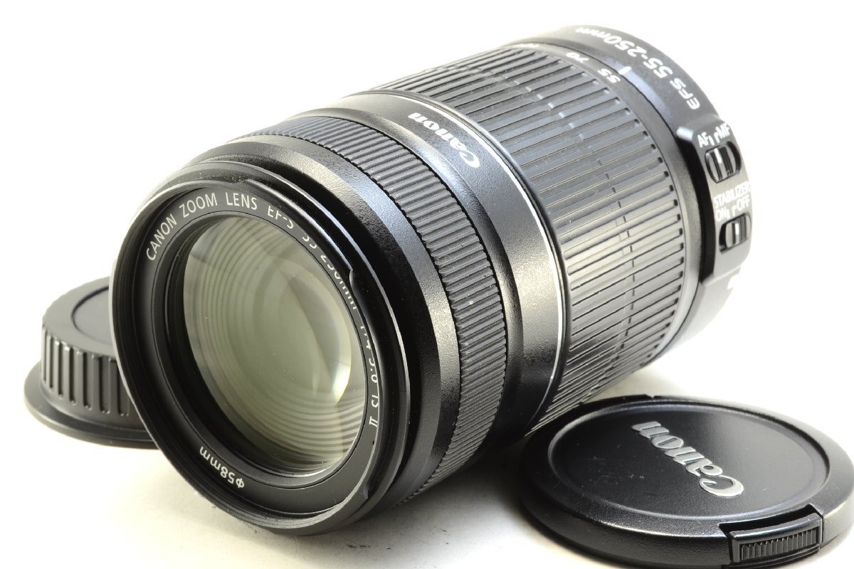 【美品】Canon キャノン EF-S 55-250mm F4-5.6 IS II #4982