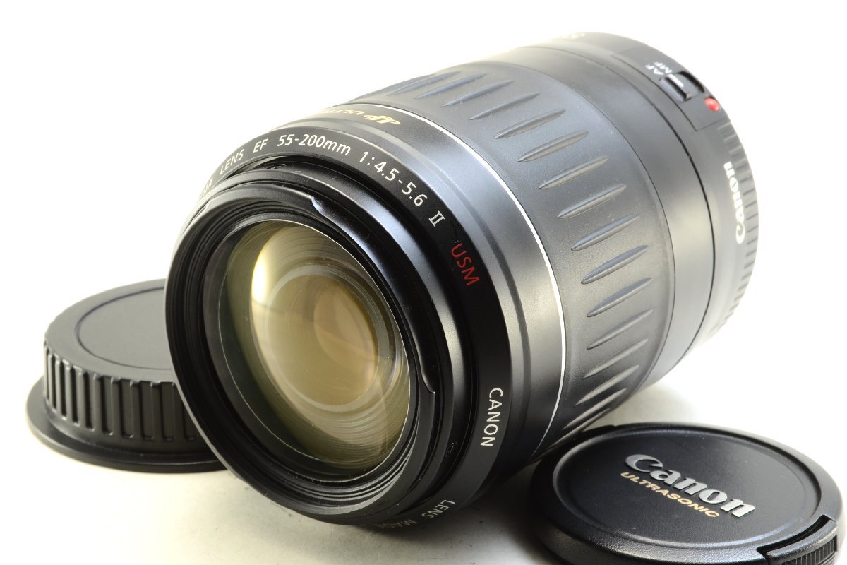 【並品】Canon キャノン EF 55-200mm F4.5-5.6 II USM #5026