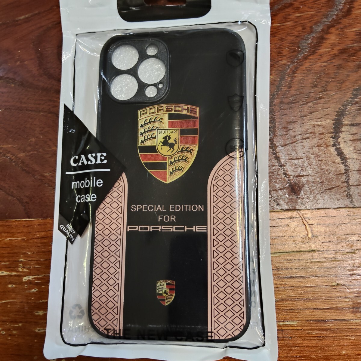 【未使用】ポルシェ iPhone12ProMax ハードケース 耐衝撃