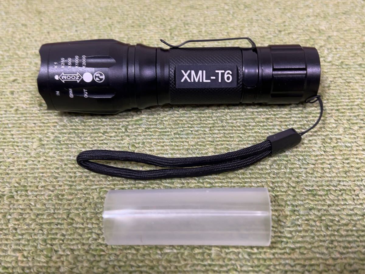 LEDフラッシュライト Wsiiroon XML-T6 軍用 超高輝度 CREE 1600lm LEDLENSER