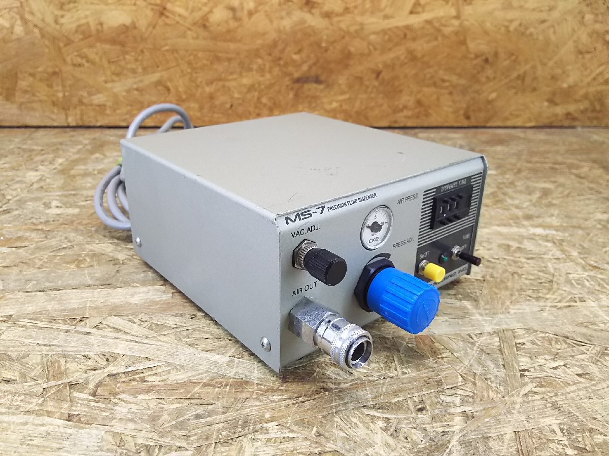 ◎【通電のみ確認】武蔵エンジニアリング MS-7 ディスペンサー ジャンク 現状品◎Z-2359