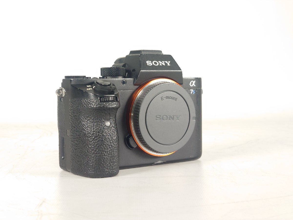 ω SONY α7SⅡ ILCE-7SM2　ソニー　ミラーレス一眼　デジタルカメラ シャッター13865回　ジャンク　外観難あり