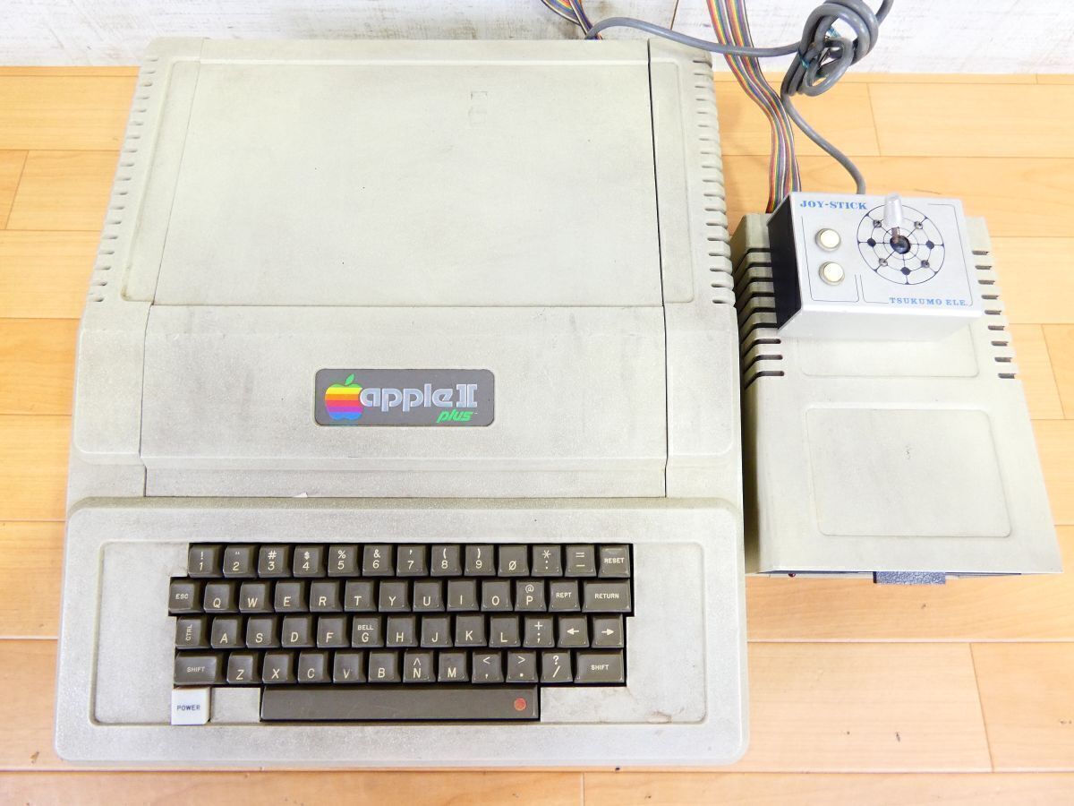 (TR-21) Apple II Plus アップルコンピューター A2S1016 ※ジャンク/通電可！ @120 (2)