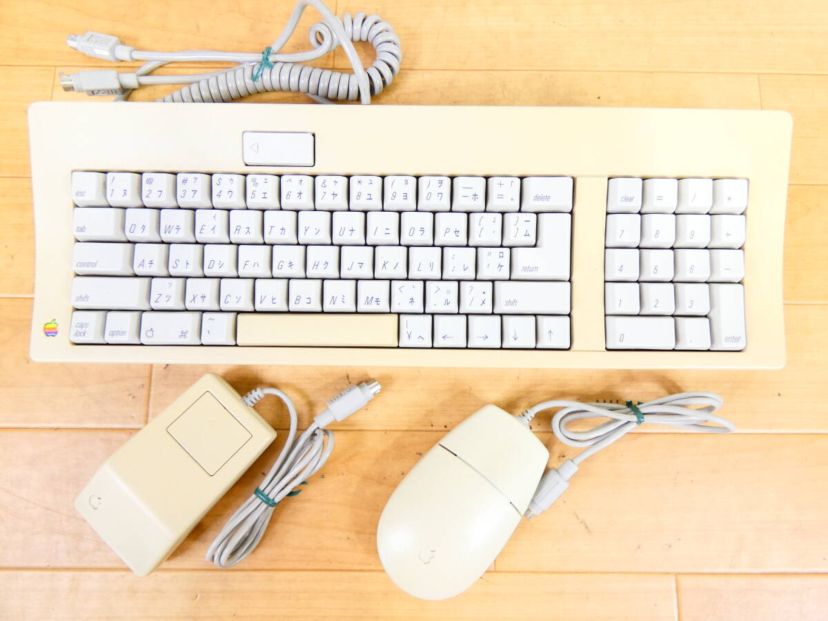 S) Apple キーボード Apple keyboard M0116J | マウス G5431/M2706 ※現状渡し/動作未確認 @80 (4)