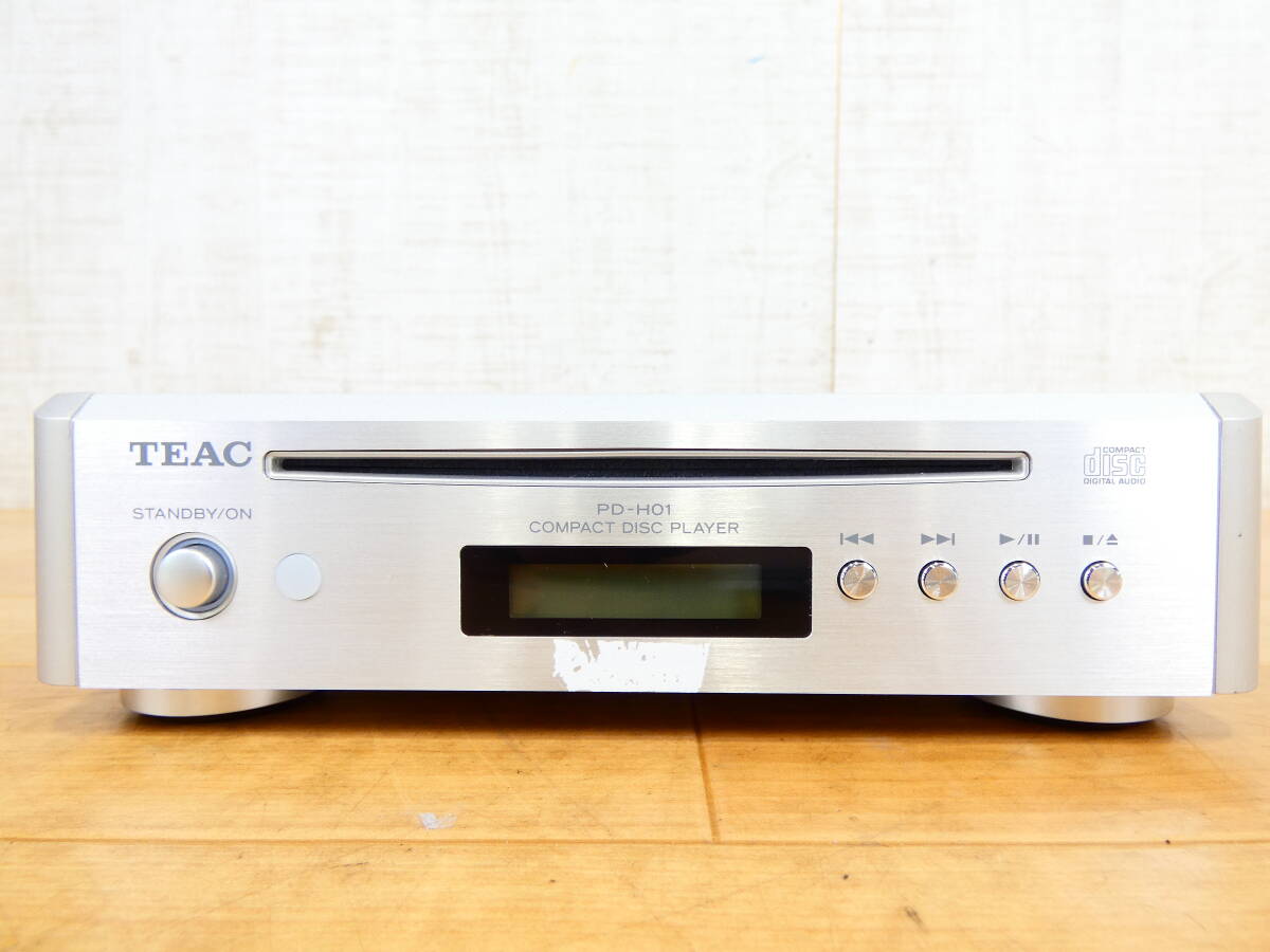 S) TEAC ティアック CDプレーヤー PD-H01S 音響機器 オーディオ ※ジャンク/動作未確認 ① @60 (4)