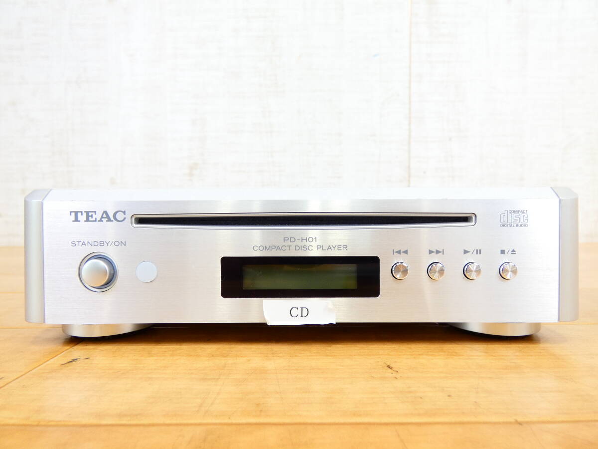S) TEAC ティアック CDプレーヤー PD-H01S 音響機器 オーディオ ※ジャンク/動作未確認 ③ @60 (4)