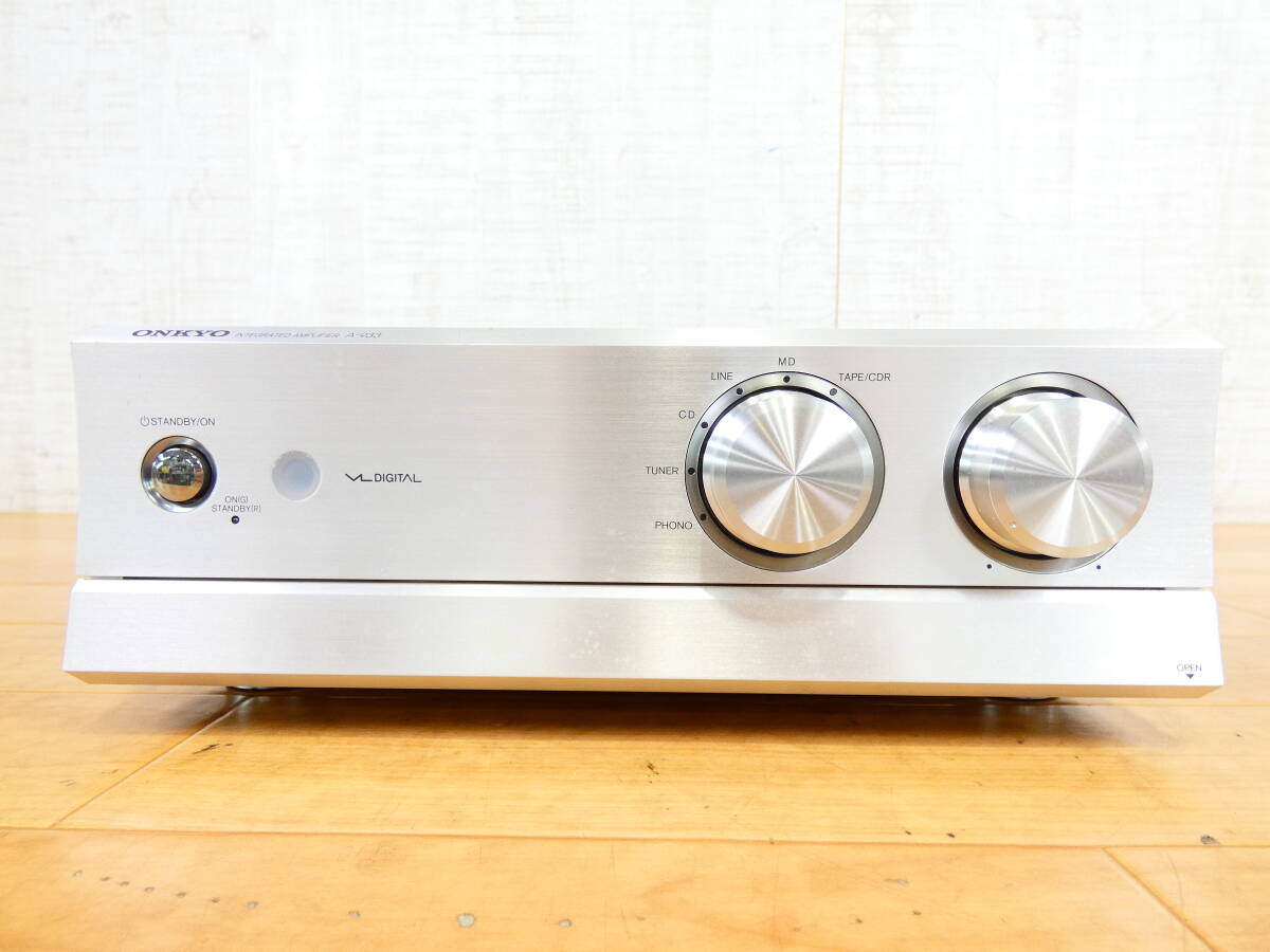 S) ONKYO オンキョー A-933 プリメインアンプ 音響機器 オーディオ ※ジャンク/音出し可！ @80 (4)