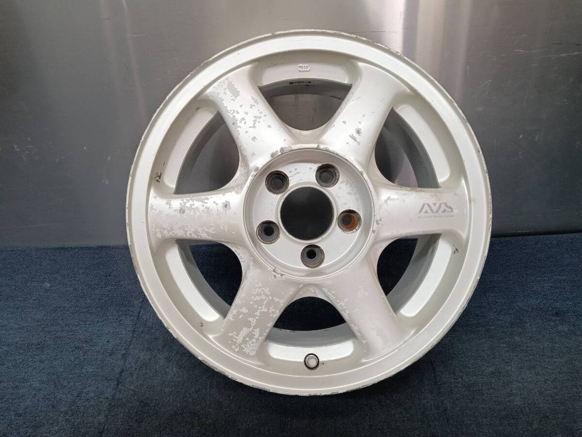★希少品★当時物★ ヨコハマAVS VS-6 16×8J +35 5H-114.3 1本 シビック・インテグラ・シルビア・スカイライン等