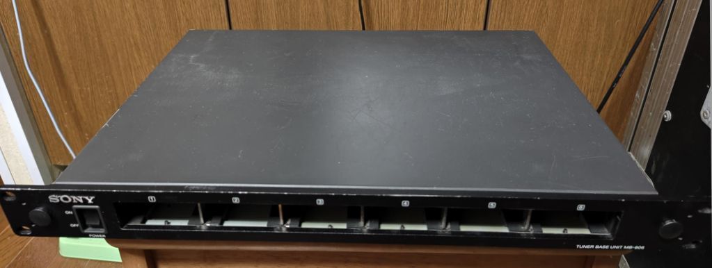 SONY MB-806　チューナーベースユニット　　B帯ワイヤレスマイク　　中古品