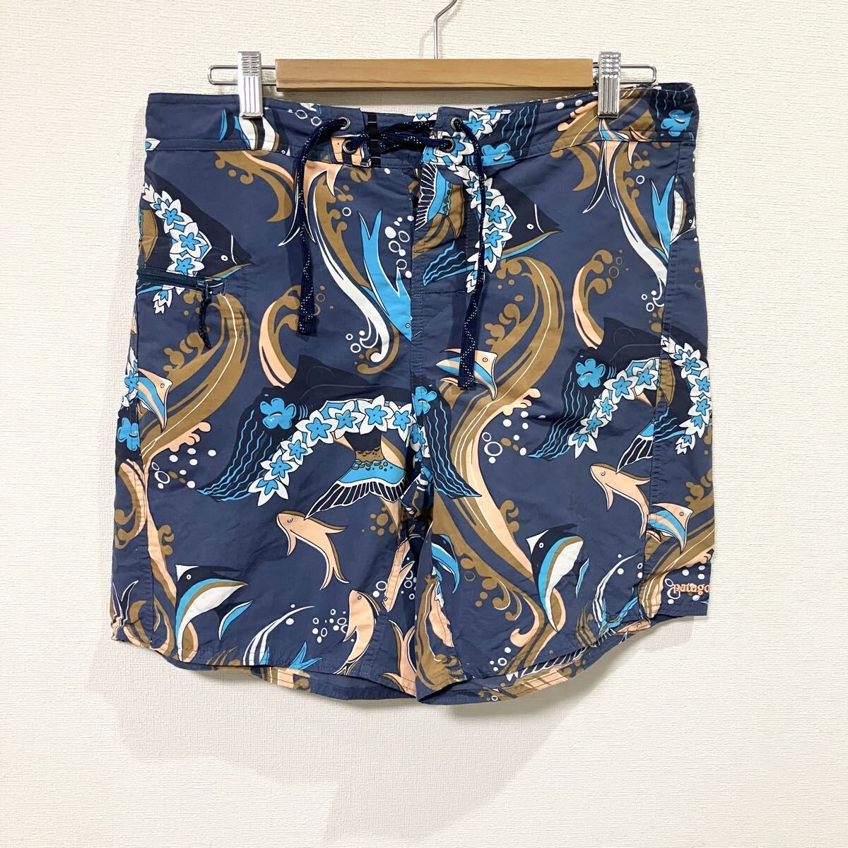 ◎ パタゴニア Patagonia ハーフパンツ ショートパンツ 水着 総柄 サイズ31 86769SP15
