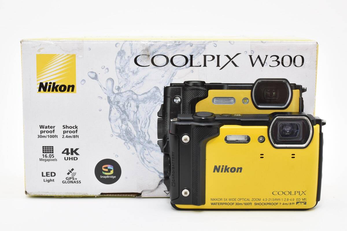 ★元箱付 大人気★ Nikon ニコン COOLPIX W300 イエロー