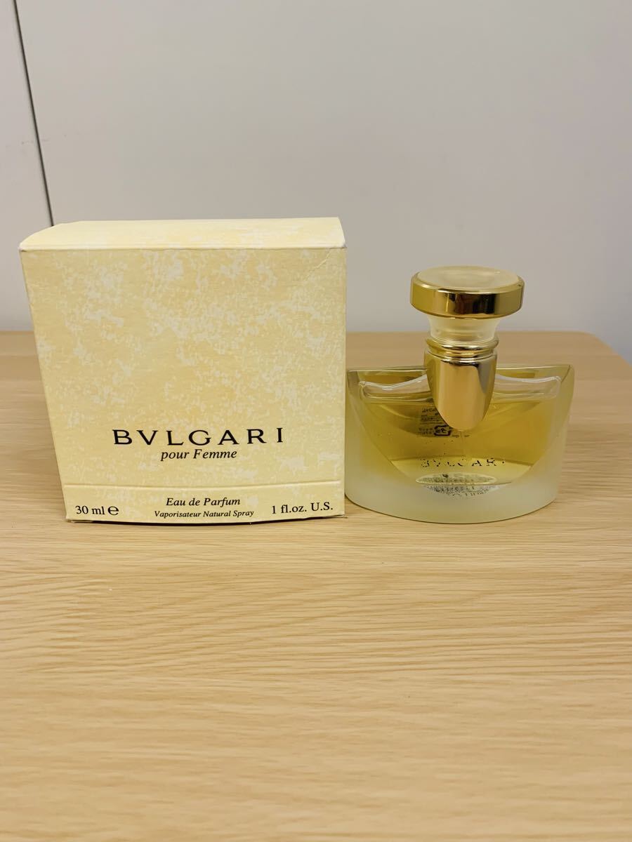 T13626【残量ほぼ満タン】ブルガリ プールファム 30ml 香水 メンズ レディース