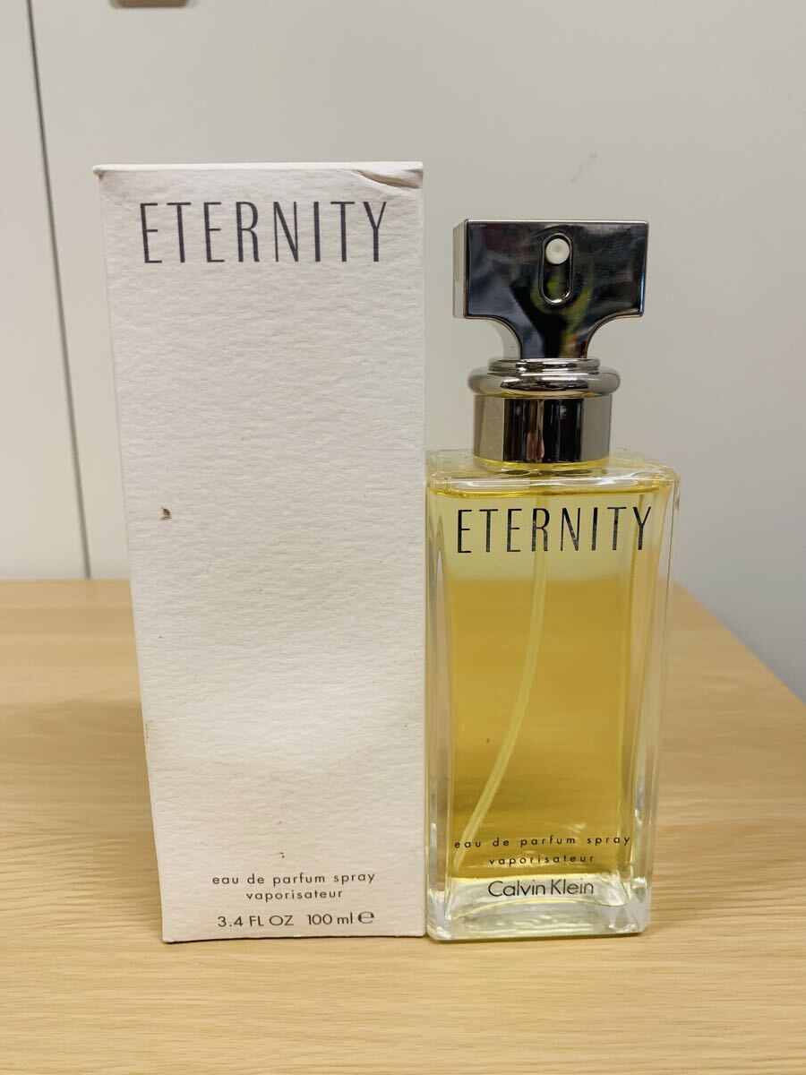 T13564【残量ほぼ満タン】カルバンクライン エタニティ 100ml 香水 