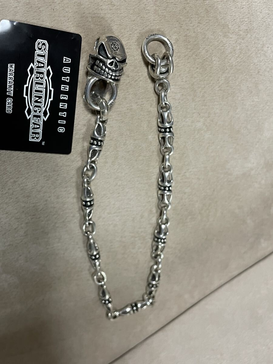 スターリンギアstarlingear 85万ウォレットチェーンパンチャースカル スタンリーゲスbwlビルウォールトラヴィスワーカー