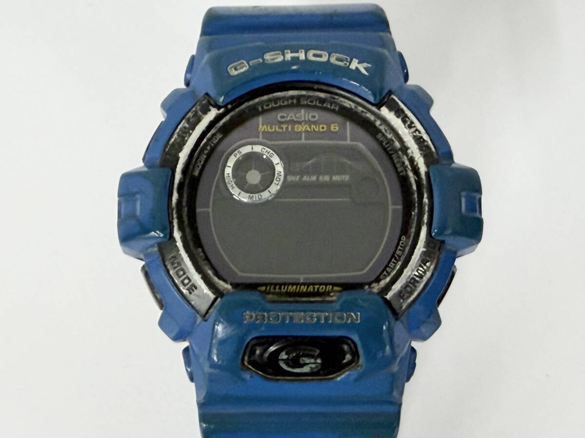 FM839o G-SHOCK GWX-8900D CASIO カシオ ソーラー デジタル Gショック 腕時計 動作未確認 ジャンク 現状品
