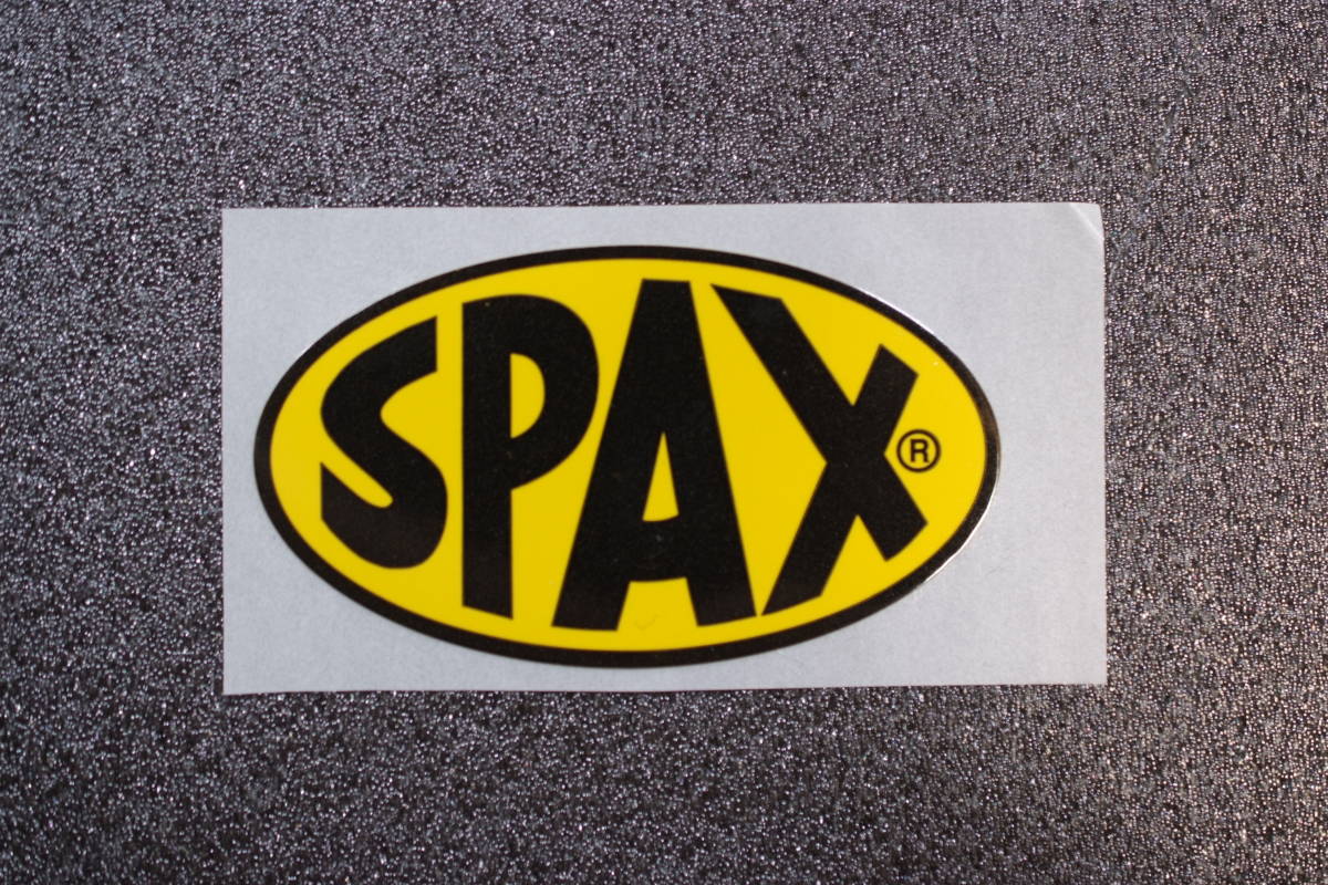 ◎ EUROステッカー SPAX スパックス 正規品 56×32 (小) rcitys ocitys サスペンション ショック SUPERSPORTローバーミニ
