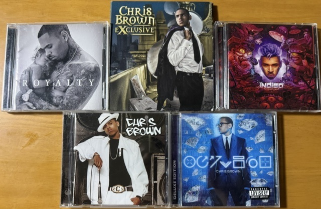 【即決】CHRIS BROWN★クリス・ブラウン★CDアルバム★7品セット