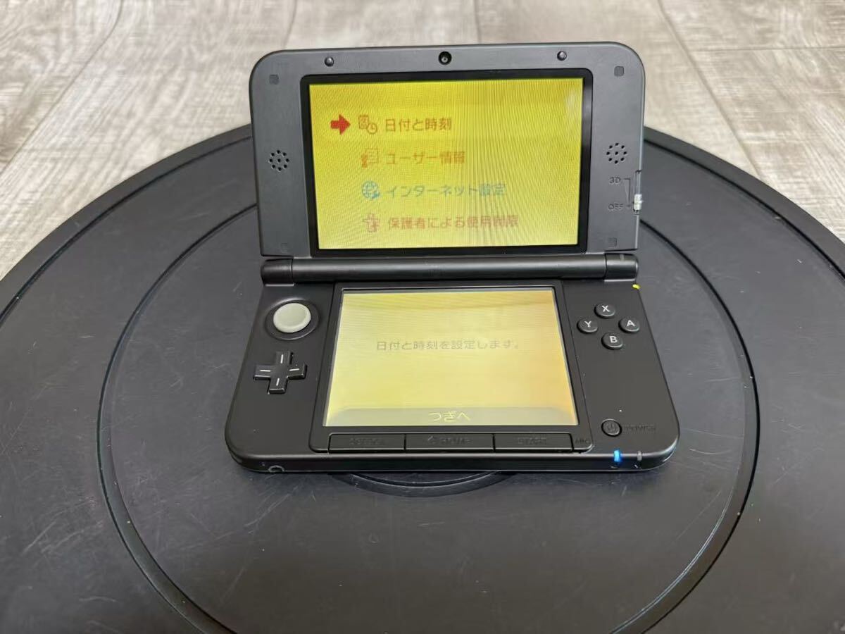 Nintendo 任天堂 ニンテンドー SPR-001 3DS LL ゲーム機 ブラック ※通電確認済み 初期化済み
