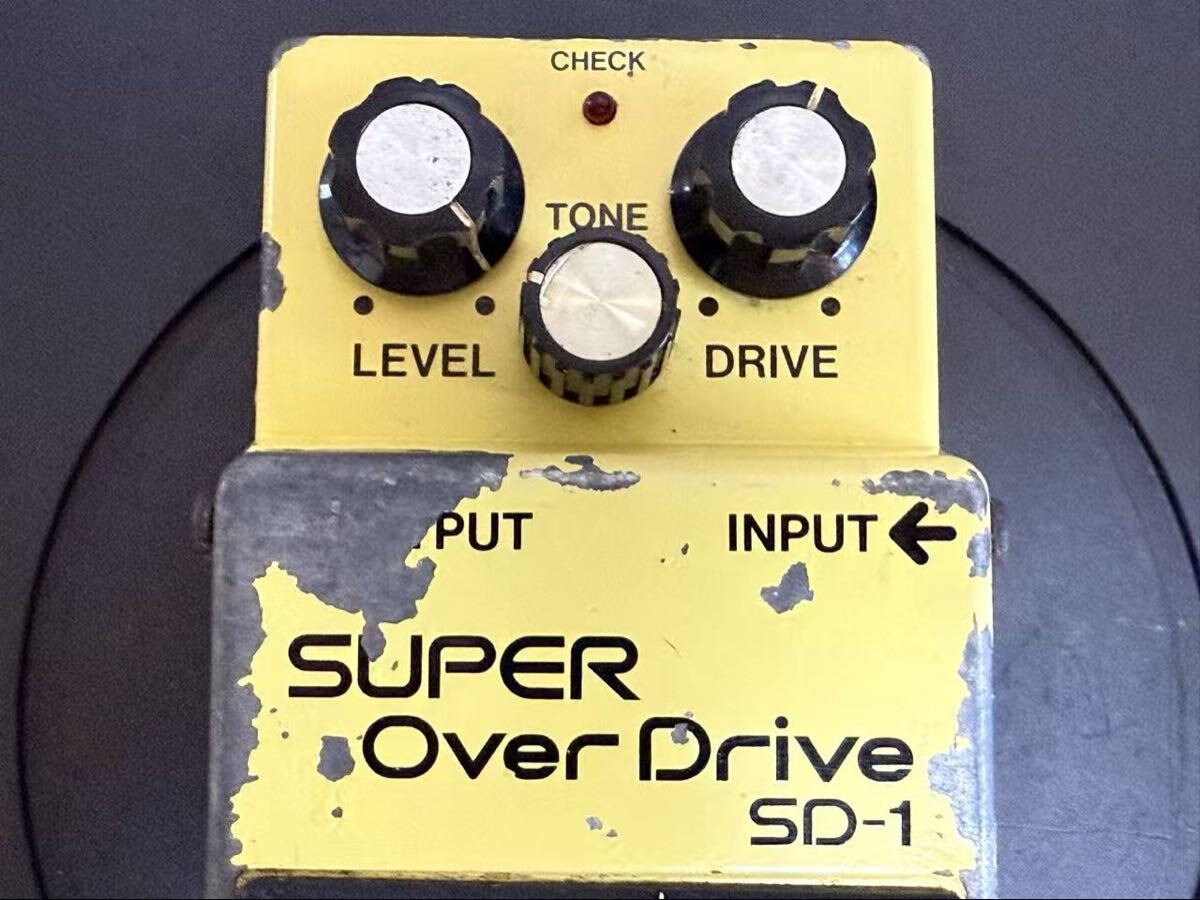 BOSS ボス エフェクター SD-1 SUPER Over Drive SD-1 ※現状品 通電動作未確認